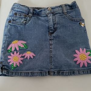 Denim Skort